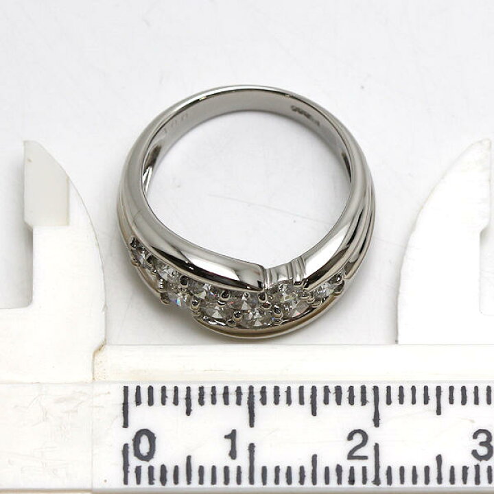 楽天市場】Pt900 ダイヤモンドリング 12号 1.00ct 約6.7g プラチナ 