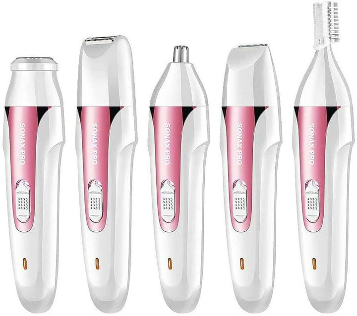 楽天市場 送料無料 レディースシェーバー 1台5役 フェイスシェーバー鼻毛カッター 女性用シェーバー 電動シェーバー 女性usb充電式 電気シェーバー レディース 眉毛シェーバー 全身用脱毛器 ヘッド交換式 全身用 乾湿両用 防水 省エネ 丹波貿易 楽天市場店