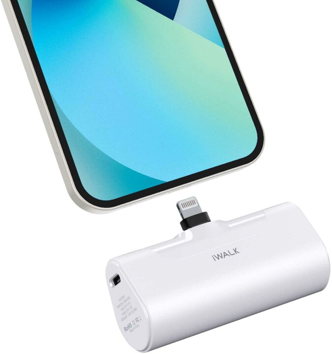 楽天市場】2個セット iWALK モバイルバッテリー 超小型 iPhone 