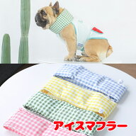 ＼P5倍★5/20 23:59まで／【犬服 犬 服 犬の服 春服 夏服用】アイスマフラー【クールネック ひんやり 保…
