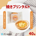 日東ベスト 焼きプリンタルト 冷凍 30g×40個 1ケース デザート 学校給食 子供 プリン 焼きプリン タルト ケーキ ミニ…