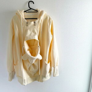 【即納】抱っこ紐 パーカー 裏起毛 ママ パーカー マタニティ 抱っこ紐 ダッカー フード付き おんぶ紐 ママコート 授乳服 かわいい ジップアップ