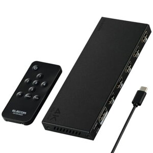 GRHDMIؑ֊4K60Hz51o̓RtyE蓮ؑւIׂzPS5E4/NintendoSwitch/FireTVStickDH-SW4KB51BK/E