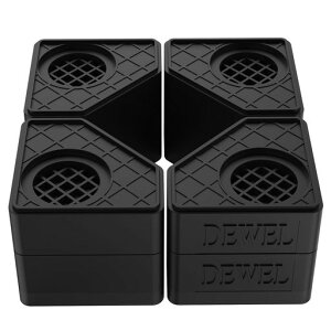 DEWEL �����グ�� �h�U�S�� �������� ��w4���� �ω׏d500kg ����@�u���� ��^�Ɠd�Ή� �h�U�^�C�v �U�������z�� ����~�� �����܂�h�~ ���萫 �ϋv�� ����@ �� �����@ �\�t�@�[ (�u���b�c