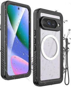 Miimall�Ή�GooglePixel10�p�h���P�[�XMagsafe�Ή��ϏՌ��O�[�O���s�N�Z��10���S�h���J�o�[IP68�K�i����~�ߖh�o360�S�ʕی쌻�ꂨ���C�C����Qi�[�d�Ή��X�g���b�v�z�[���t��