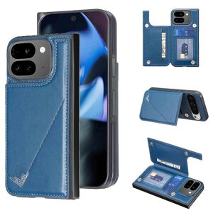 �yAnrek�z�݊��� Google Pixel 10 Pro Fold �p �V�^ �w�� �J�[�h�P�[�X(�l�C�r�[�u���[) �O�[�O�� �s�N�Z��10�v�� �t�H�[���h �X�}�z�P�[�X �J�[�h���[ ���u���@�\ �g�уJ�o�[ pixel10pro fold BLUE