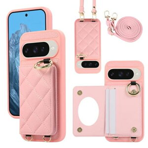 Succtopy Google Pixel 10/Pixel 10 Pro �P�[�X �蒠�^ �V�����_�[ �X�}�z�P�[�X �s�N�Z�� 10 �v��/�s�N�Z��10 �P�[�X �蒠�^ ���t�� ������ ��|�� �΂ߊ|�� �X�g���b�v���E�� ���z�t�� �����O�t�� �X�c