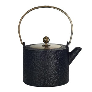 鉄瓶鉄器鉄びん直火可ih対応やかん大容量1200mL鉄器鋳物鉄分補給鉄急須鉄製ティーポット鉄製やかん茶道道具アウトドア健康維持湯沸かしお茶を淹れる鉄瓶(WCP-15845A-A)