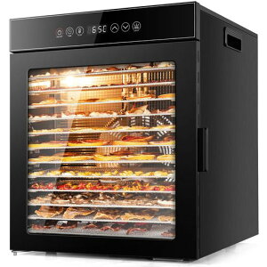 KWASYO �t�[�h�h���C���[ 12�i��e�� 900W�������H�i�����@ ��w�X�e�����X�� �h���C�t���[�c���[�J�[ 30°C�[90°C���߉\ 24���ԃ^�C�}�[�t�� �Ɩ�/�ƒ�p ���{����/���V�s�t��