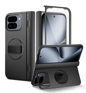 SURITCH�Ή�GooglePixel10ProFold�P�[�X360°��]���n���h�X�g���b�v�A�O���b�v�z���_�[�A�L�b�N�X�^���h�A�X�N���[���v���e�N�^�[�A�q���W�ی�@�\�t���A�X�����Ŋ��ȑϏՌ��ی�J�o�[�u���c