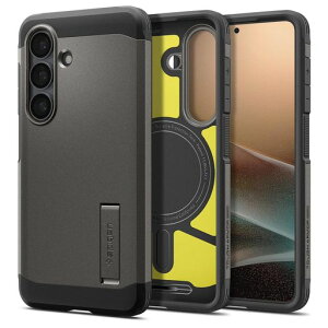 Spigen �y�n��19�N�̋Z�p�́z Galaxy S26 �P�[�X MagSafe�Ή� �ČRMIL�K�i �ϏՌ� �^�t�E�A�[�}�[�E�}�O�t�B�b�g (�K�����^��) ACS11063