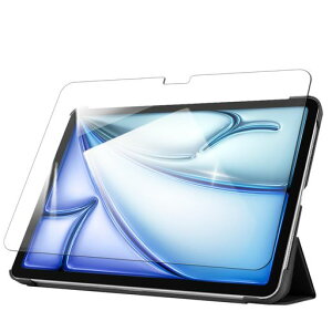 Nutmeg�y�P�[�X �K���X�t�B���� �d�x 9H�ziPad Air 11 M3 ��7���� 2025 M2 ��6���� 2024 11�C���` �t�B���� �^�u���b�g �ی�t�B���� ���� �K���X �ی� �t�C���� ���E���h�G�b�W���H �����ߗ� �����x �c