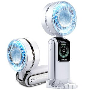 �g�ѐ�@�n���f�B�t�@���n���f�B��@�y2025���f���E-20°C�u�ԗ�p�E5400mAh��e�ʁE100�K�i���ʒ��ߋɐÉ�18dB���[�h�zLED�f�B�X�v���C�n���f�B�t�@�����͗�p�v���[�g5���[�h�~�j�t�@�c