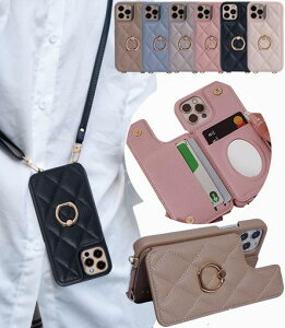 Liisea for iphone 16 pro�Ƃ̌݊������� �P�[�X �V�����_�[ �J�[�h���[ ��phone16pro�Ή� �蒠�^ 16pro �X�g���b�v �t�� �����O �X�^���h �A�C�t�H��16pro�Ƃ̌݊������� �J�o�[ �����O 16�v�� �V�����c