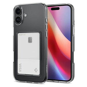 Spigen�y�n��18�N�̋Z�p�́ziPhone16�P�[�X�N���A�J�[�h���[TPU�\�t�g�ϏՌ����ϖh�~�蒠�^�ČRMIL�K�i�N���X�^���E�X���b�gACS08213(�N���X�^���E�N���A)