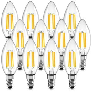 LED�V�����f���A�d���t�B�������gE14�������a14mm4W(40W�`����)370lm2700K�d���F�����F��360°�L�z���X�C�^��铔�񒲌��Ή������Ή�C35(12����)