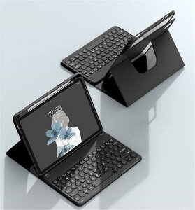 Moogukadan�K��iPadA16��11����2025/iPad10��10����2022�p�̃L�[�{�[�h�P�[�X�c�u���}�O�l�b�g���O���\3in1������Bluetooth�L�[�{�[�h�ۂ��L�[360�x��]�����w�ʃJ�o�[