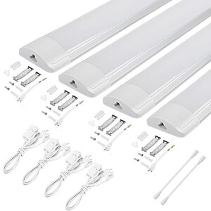 MAGOKOROLED�u��������̌^40w�`LED�x�[�X���C�g120cm�L�b�`���p���C�g36w����d�͈�̒��ǃ����v8�����邢���^�u�����G�R�y�ʏȃG�l�ȒP�ڑ��\�V�䒼�t�^�V��Ɩ������F6000K5400lm�y��