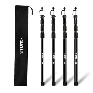 KOMCLUB�^�[�v�|�[���e���g�|�[���L�k���^�[�v�|�[���L�k85cm~250cm���a20mm~30mm4�i�K���ߍ������߃X���C�h��4�{�Z�b�g�u���b�N�g���s�v���[�ܕt���e���g�|�[���V���p�|�[���L�����v�݉c�p