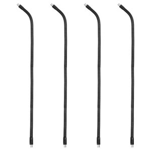 PATIKIL50cm�O�[�X�l�b�N4�{�Z�b�g���[�I�X3/8�h-20�t���L�V�u���A�[���}�C�N�A�[���X�^���h�`���[�u�����E�ڑ��p�}�C�N/���C�g/�J�����A�N�Z�T���[�X�}�z�X�^���hDIY