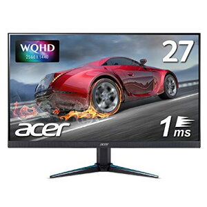 ���{�G�C�T�[Acer�Q�[�~���O���j�^�[NitroVG270Ubmiipx27�C���`IPS�����WQHD1ms75HzFreeSync�t���[�����X�f�U�C��HDMIx2�X�s�[�J�[����VESA�}�E���g�Ή��`���g�t���b�J�[���X