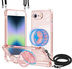 iPhone7/8/SE2/SE3P[XNAMagSafeΉ360x]OuPbgCX[d\iPhone7/8/SE2/SE3Ђ{]|h~݌vXgbvE߉\ϏՌTPUގuPbgT|[gc