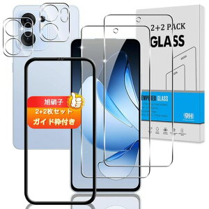 �y2+2���Z�b�g�K�C�h�g�t���z�Ή�OPPOReno13A�K���X�t�B����+�J�����ی�t�B�����y���{���Ɏq�d�x9H�z�����ڃX�}�zreno13a�p�t�B���������K���X�t��Reno13A�p�ی�t�B����3DTouch�Ή�