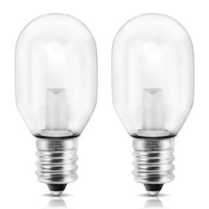 DiCUNO LED�d�� E12���� 1W �i�c���� 6W���� �d���F 2700K ��铔 �����d�� �N���A AC100V �L�z�� T�^�^�C�v ������Ή� �ȃG�l PSE�F�؍ς� 2��