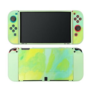 Ryo楽々生活館Switch有機EL対応保護ケースJoy-Conカバー分離式3点セットスイッチ有機ELモデル専用カバー装着簡単TPUソフト耐衝撃switch有機ELスイッチ有機ELモデル対応ケースタイプ3