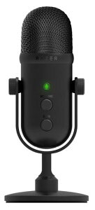 Razer Seiren V2 Pro 30mm �_�C�i�~�b�N USB �}�C�N �n�C�p�X�t�B���^�[���� �m�C�Y�V���b�g�A�E�g �A�i���O�Q�C�����~�b�^�[ ���j�^�����O ����/�Q�C��/�~���[�g�{�^���{�̔z�u �����^�V���b�N�c