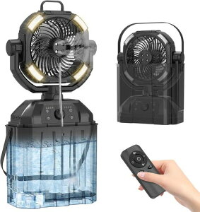 YOIbuy PRO �[�d�� �~�X�g�t�@�� ����@ �L�����v�p LED�Ɩ��t�� ������U�� �����R���t�� �^�C�}�[�t�� �É����[�^ USB�o�͕t�� �^�C�vC�[�d ������ �T�[�L�����[�^�[ �h�ЃO�b�Y �A�E�g�c
