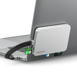 ORICO BookDrive 512GB �O�t��SSD magsafe�Ή� PD100W�[�d �m�[�gPC�EiPhone 16/15�EUSB-C�X�}�[�g�t�H���E�^�u���b�g�p �}�O�l�b�g�� �|�[�^�u��SSD USB 3.2 Gen2�Ή�