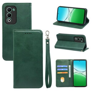 iCarez OPPO A5 5G �p �P�[�X �蒠�^ PU���U�[ TPU �ϏՌ� 6.7�C���` �_�[�N�O���[�� BQC-CKIC-A5