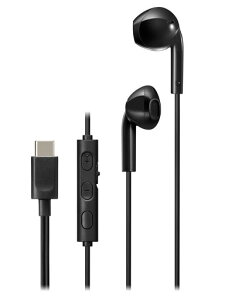 JVC�P���E�b�h JVC HA-FR17UC-B �C���z�� �L�� �}�C�N�t�� �^�C�vC �J���^ USB Type-C 1.2m �u���b�N HA-FR17UC