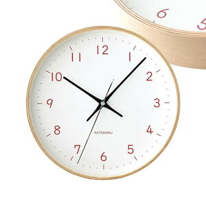 KATOMOKUplywoodclock22IW|vAbjkm-121OR252mm(dgv)