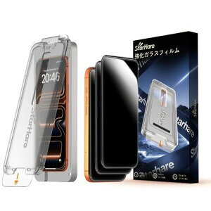 �y�`�����h�~�zSTARHARE �K���X�t�B���� iPhone18 Pro Max �p �ی�t�B���� �����K���X