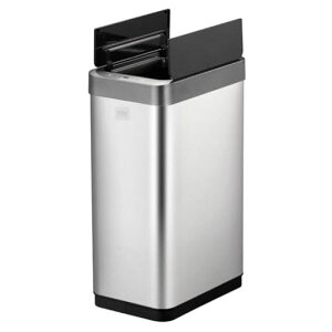 EKOゴミ箱自動開閉ファントムXセンサービンシルバー45Lふた付きインナーボックス無しEK9261MT-45L