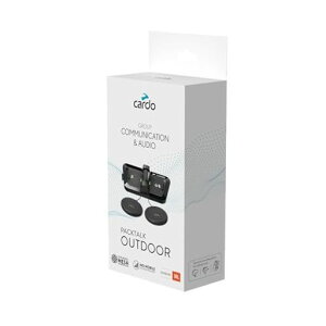 Cardo �J���h �C���J�� PACKTALK OUTDOOR �p�b�N�g�[�N�A�E�g�h�A (�P�i, �u���b�N)