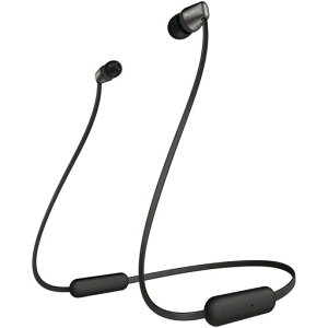 �\�j�[ ���C�����X�C���z�� WI-C310 : Bluetooth�Ή�/�ő�15���ԘA���Đ�/�}�C�N�t�� �t���b�g�P�[�u���̗p 2019�N���f�� �u���b�N WI-C310 BC