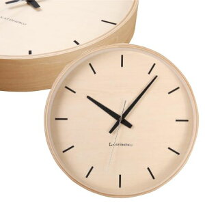 KATOMOKUplywoodwallclocki`|vAbjkm-50NA304mm(dgv)