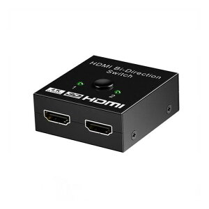 FamGift HDMI 4K/3D/1080P�Ή� HDMI�ؑ֊�/���z�� 2����1�o��/1����2�o�� �蓮�ؑ� �d���s�v PS3/PS4/Fire TV Stick/DVD�v���[���[�Ή�