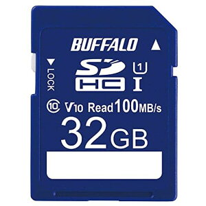 �o�b�t�@���[SD�J�[�h32GB100MB/sUHS-1�X�s�[�h�N���X1VideoSpeedClass10IPX7FullHD�f�[�^�����T�[�r�X�Ή�RSDC-032U11HA/N