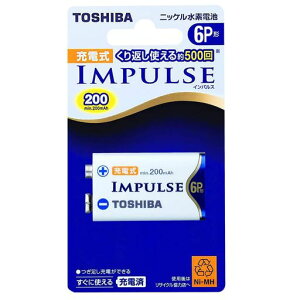 TOSHIBA(����) �j�b�P�����f�d�r �[�d��IMPULSE �P6P�`�[�d�r(min.200mAh) 1�{ 6TNH22A