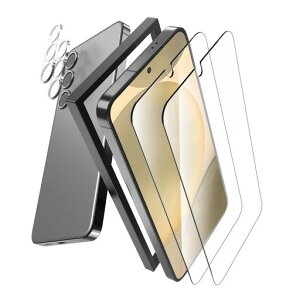 Besecou�K���X�t�B����GalaxyS24�p�ی�t�B����2��+�J�����t�B����2�����Ɏq�f�ސ��K�C�h�g�t���y�w��F�ؑΉ��z�����K���X�t���ی�9H�d�x�ϏՌ��C�A�h�~�M�����N�V�[S24SC-51E5G�Ή�