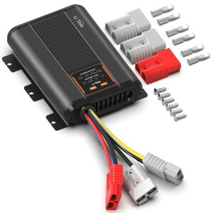 LiTimeDC-DC�o�b�e���[�`���[�W���[���s�[�d��12V�̃����_�S���`�E���C�I���A���~�d�r�ASLA�A�Q���AAGM�A�J���V�E���o�b�e���[�ɑΉ��L�����s���O�J�[�A�{�[�g�A���b�g�ȂǕ��L���p�r��3�X�c