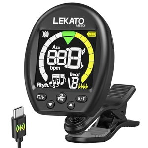 LEKATO �N���b�v�`���[�i�[ �M�^�[ �`���[�j���O ���g���m�[�� �g�[���W�F�l���[�^�[ 3 in 1 ��d�� �x�[�X/�E�N����/���@�C�I�����p LCD���
