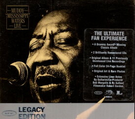 【中古】【CD】MUDDY "MISSISSIPPI" WATERS LIVE LEGACY EDITION) (2CD スリップケース仕様) [輸入盤] / MUDDY WATERS マディ・ウォーターズ / SONY E2K86559