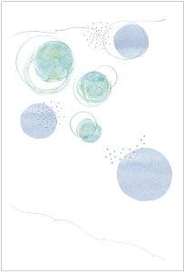 官製はがき10枚 パック 暑中見舞いはがき(s-k39)(絵柄のみ・文字なし) 85円切手付官製はがき