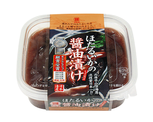 ほたるいかを丸ごと樽で仕込みましたほたるいかの醤油漬160g×3