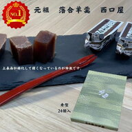 羊羹 【岡山ご当地スイーツ落合羊羹】ようかん 岡山羊羹 岡山ようかん 落合ようかん 元祖 落合羊羹 舟型 …